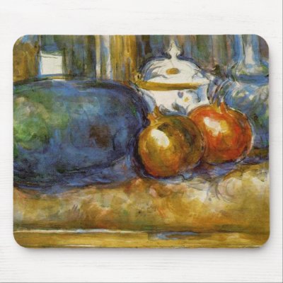 Paul Cezanne Cards, Gifts, Totes, Mugs Mouse Mat by vintagegiftmall