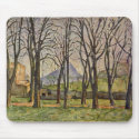 Paul Cezanne: Chestnut Trees in the Jas de Bouffan mousepads