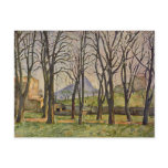 Paul Cezanne: Chestnut Trees in the Jas de Bouffan postcards