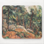 Paul Cezanne - In The Woods mousepads