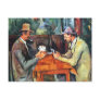 Paul Cézanne, Les joueurs de carte (Postcard)