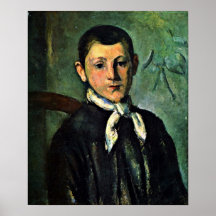 Paul Cezanne - Portrait of Louis Guillaume Print