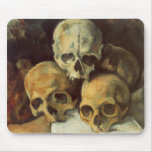 Paul Cezanne - Pyramid of Sculls mousepads