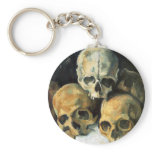 Paul Cézanne - Pyramid of Skulls keychains