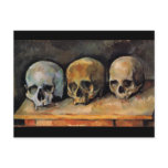 Paul Cézanne Skulls Postcard