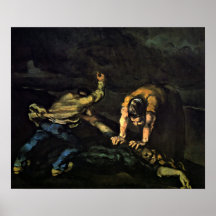 Paul Cezanne - The Murder Print