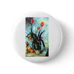 Paul Cezanne - Vase of Tulips buttons