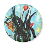 Paul Cezanne - Vase of Tulips magnets