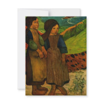 Paul Gauguin's Breton Girls (1889)
