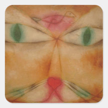 Paul Klee Art Square Stickers