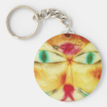 Paul Klee Cat and Bird Key Chain