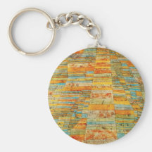 Paul Klee Highways and Byways Key Chain