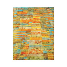 Paul Klee Highways and Byways Poster Canvas Prints