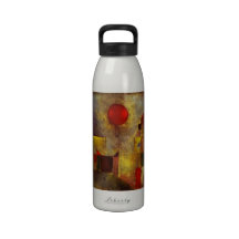 Paul Klee Red Balloon Water Bottle