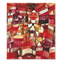Paul Klee Rose Garden Print Art Photo