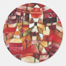 Paul Klee Rose Garden Stickers