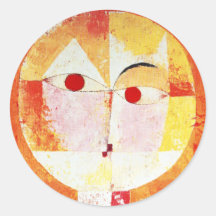 Paul Klee Senecio Stickers