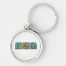 Paula  as Phosphorus Gold  Lanthanum Keychain