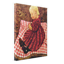 Paula Modersohn-Becker - Bauer child Gallery Wrapped Canvas