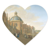 Paulus Constantij la Fargue Heart Stickers