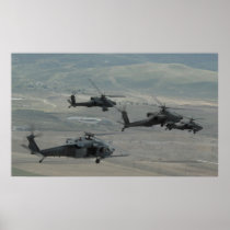 Pave Hawks and Apaches Posters