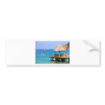 Pavilion in a beach bumper stickers