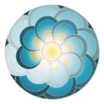 Pavo real verde. Sticker