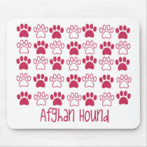 Paw by Paw Afghan Hound Mouse Pad