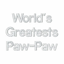 Paw-Paw Embroidered Golf Shirt Embroidered Polo Shirt