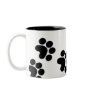 paw print coffee mug