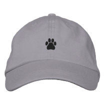 Paw Print Baseball Cap