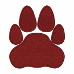PAW PRINT EMBROIDERED SHIRT