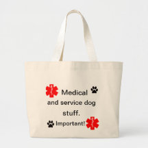 Paw print products canvas bag