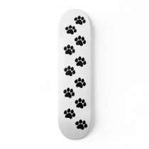 Paw Print Skateboard