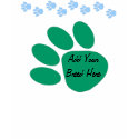 Paw Prints customisable T-Shirt