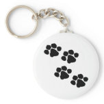 Paw Prints keychains