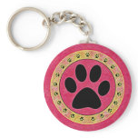 Paw Prints keychains