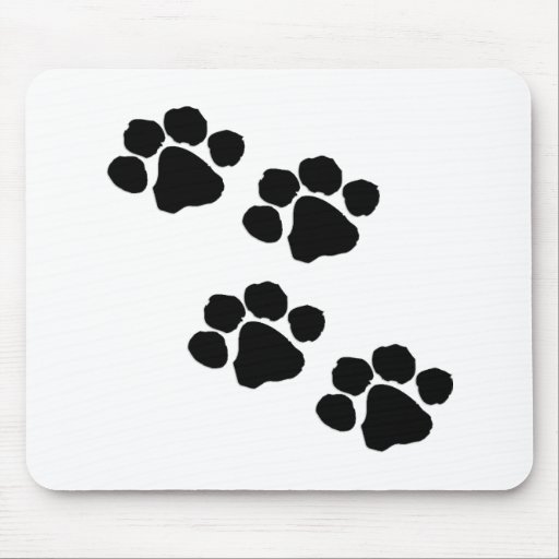 Paw Prints Mousepads