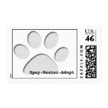 paw, Spay-Neuter-Adopt Stamps