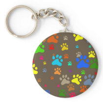 Paw Wallpaper keychains