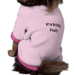 PAWDA Italy  Designer Pet Dog Jumper pet clothing