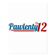 Pawlenty '12 post cards