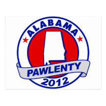 Pawlenty - alabama postcard