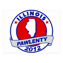 Pawlenty - illinois post card