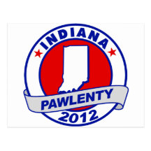 Pawlenty - indiana postcard