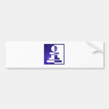 Pawn Reflections Bumper Sticker