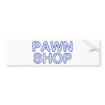 pawn shop : electric sign bumper stickers