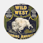 Pawnee Bill Shows Wild West Fridge Magnets