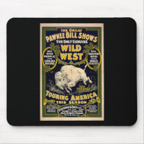 Pawnee Bill Shows Wild West Mouse Pads