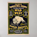Pawnee Bill Shows Wild West posters